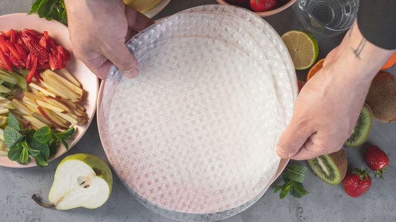 Rice Paper and Fish Sauce